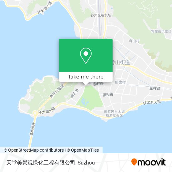 天堂美景观绿化工程有限公司 map