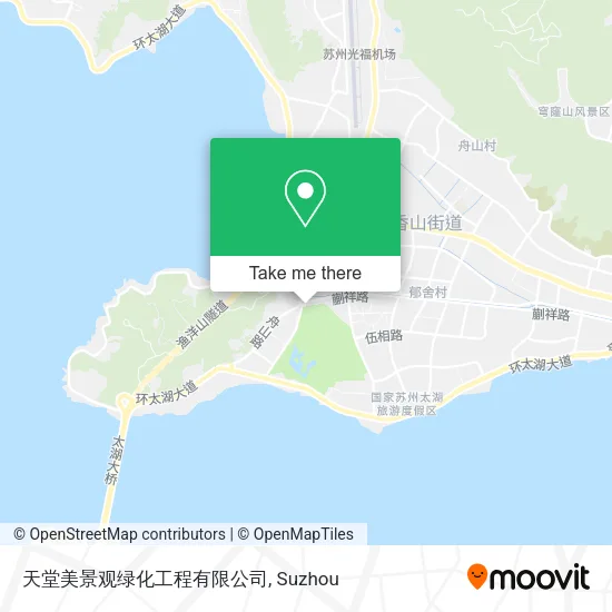 天堂美景观绿化工程有限公司 map