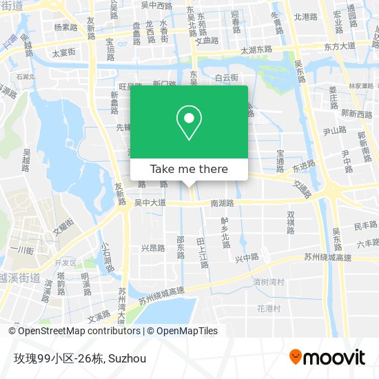 玫瑰99小区-26栋 map