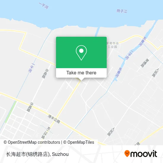 长海超市(锦绣路店) map