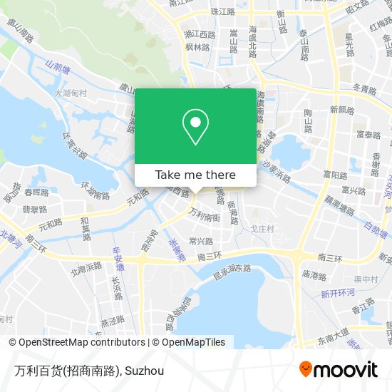 万利百货(招商南路) map