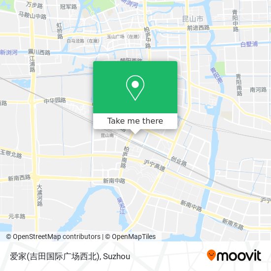 爱家(吉田国际广场西北) map