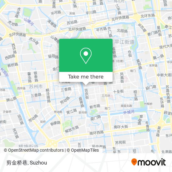 剪金桥巷 map