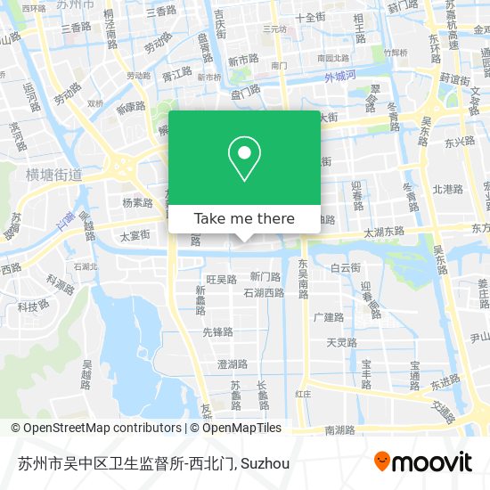 苏州市吴中区卫生监督所-西北门 map