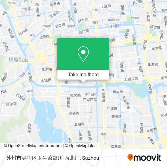 苏州市吴中区卫生监督所-西北门 map