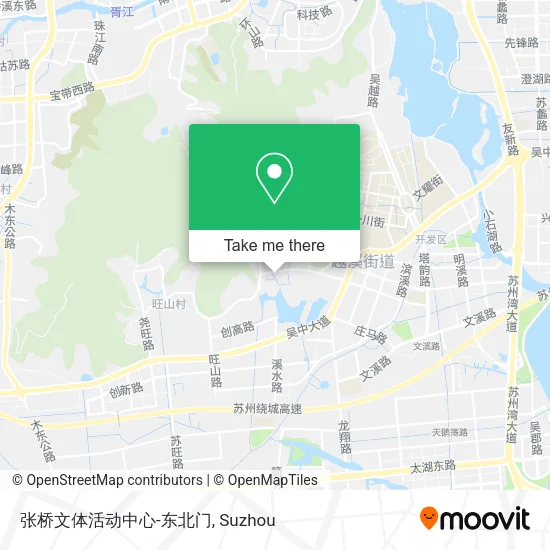 张桥文体活动中心-东北门 map