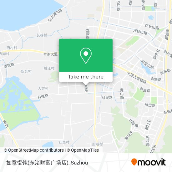 如意馄饨(东渚财富广场店) map
