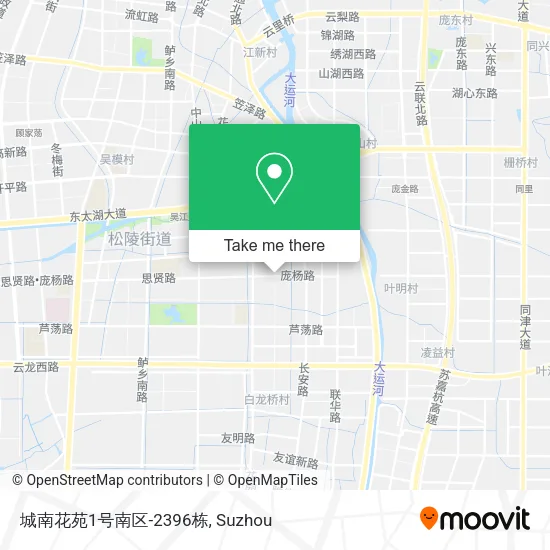 城南花苑1号南区-2396栋 map
