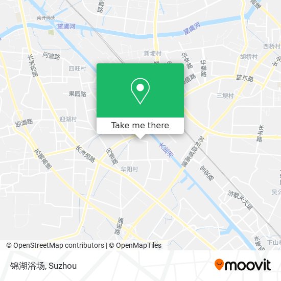 锦湖浴场 map