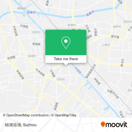 锦湖浴场 map