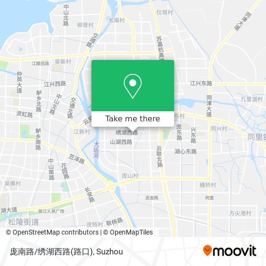 庞南路/绣湖西路(路口) map