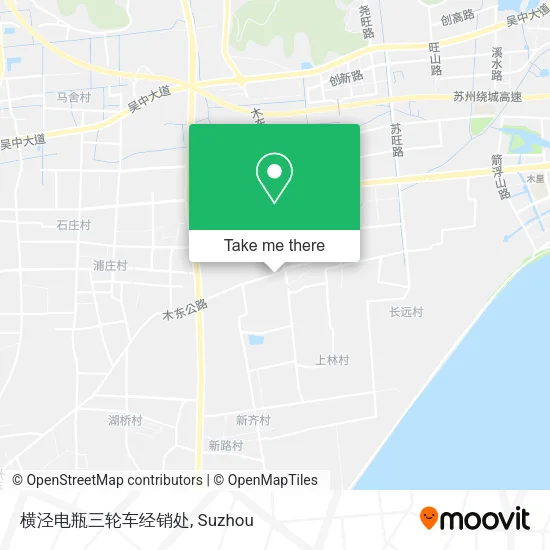 横泾电瓶三轮车经销处 map