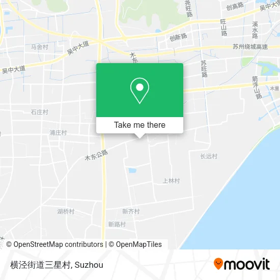 横泾街道三星村 map