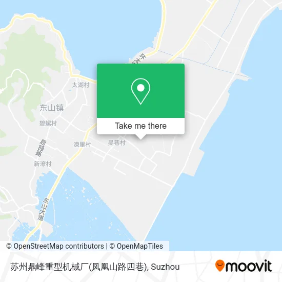 苏州鼎峰重型机械厂(凤凰山路四巷) map