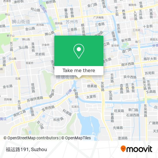 福运路191 map