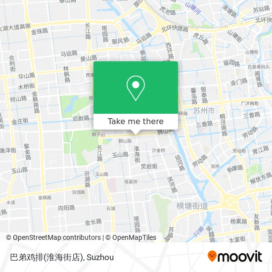巴弟鸡排(淮海街店) map