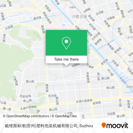 戴维斯标准(苏州)塑料包装机械有限公司 map