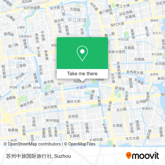 苏州中旅国际旅行社 map