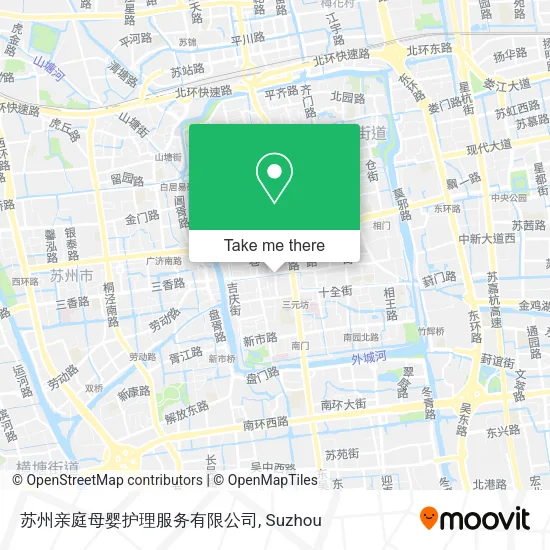 苏州亲庭母婴护理服务有限公司 map
