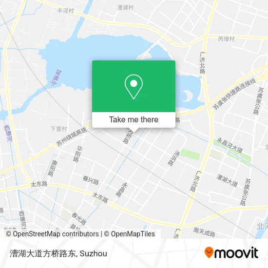 漕湖大道方桥路东 map