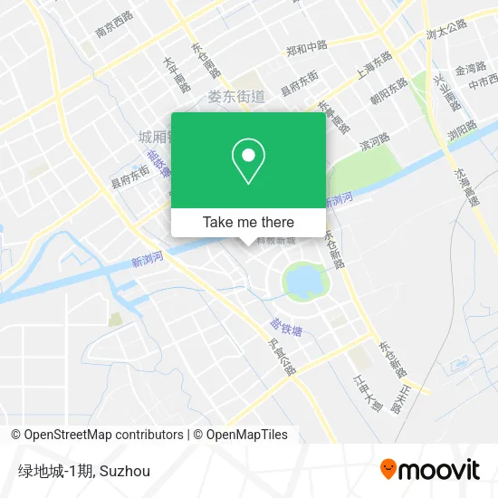 绿地城-1期 map