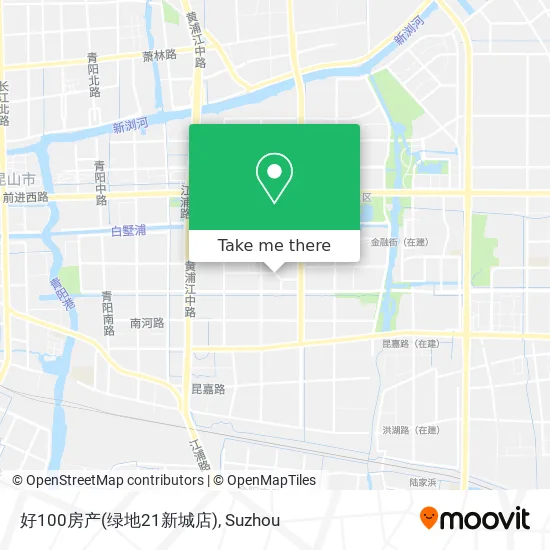 好100房产(绿地21新城店) map