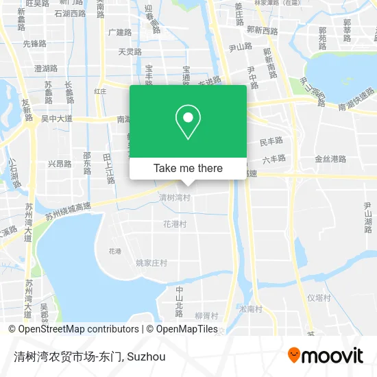 清树湾农贸市场-东门 map