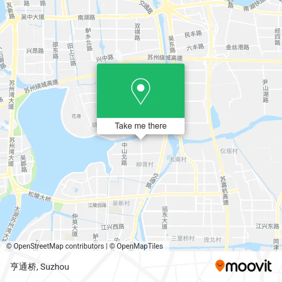 亨通桥 map