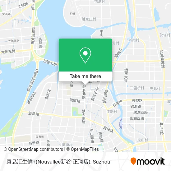 康品汇生鲜+(Nouvallee新谷·正翔店) map