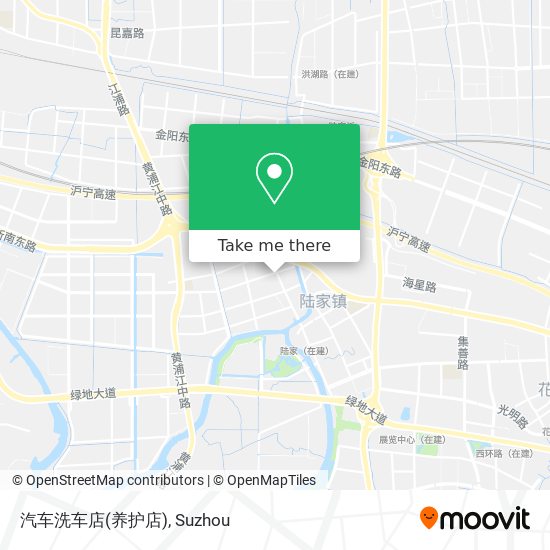 汽车洗车店(养护店) map