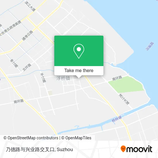 乃德路与兴业路交叉口 map