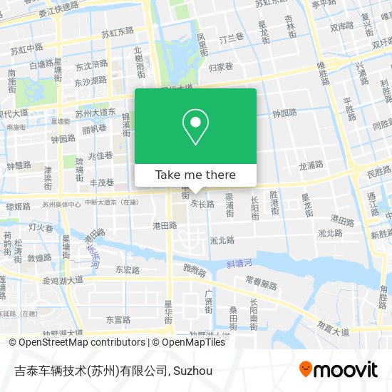吉泰车辆技术(苏州)有限公司 map