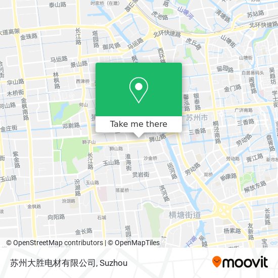 苏州大胜电材有限公司 map