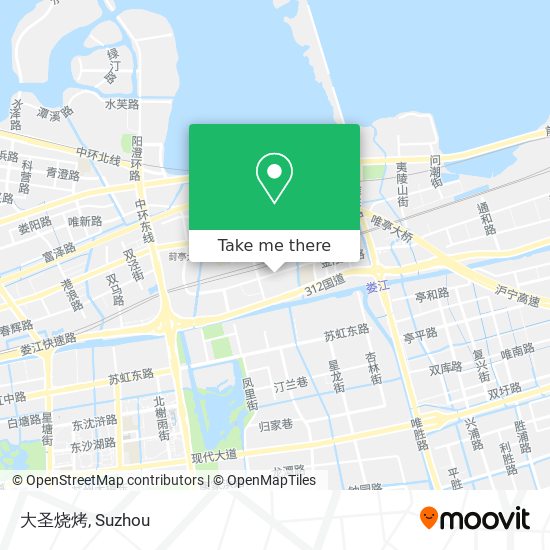 大圣烧烤 map