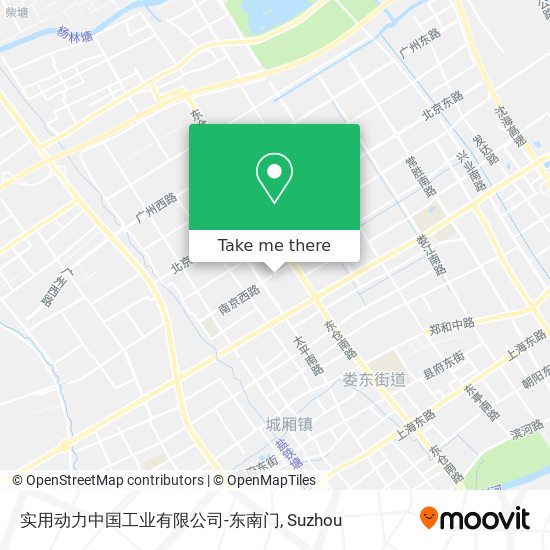 实用动力中国工业有限公司-东南门 map