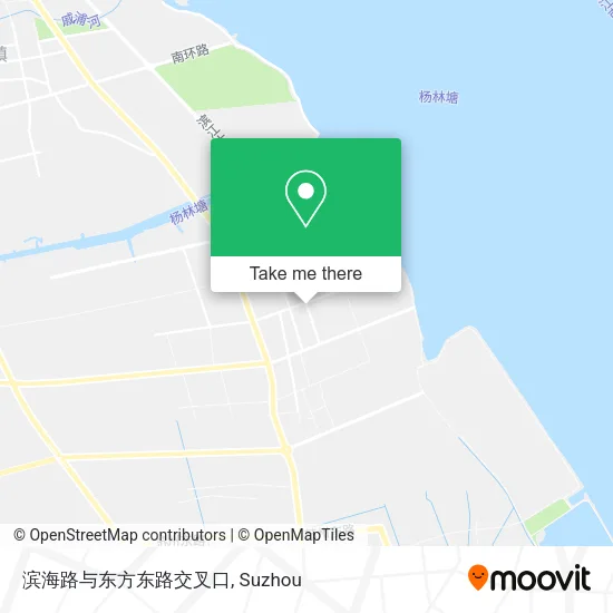 滨海路与东方东路交叉口 map
