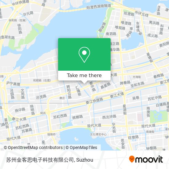 苏州金客思电子科技有限公司 map