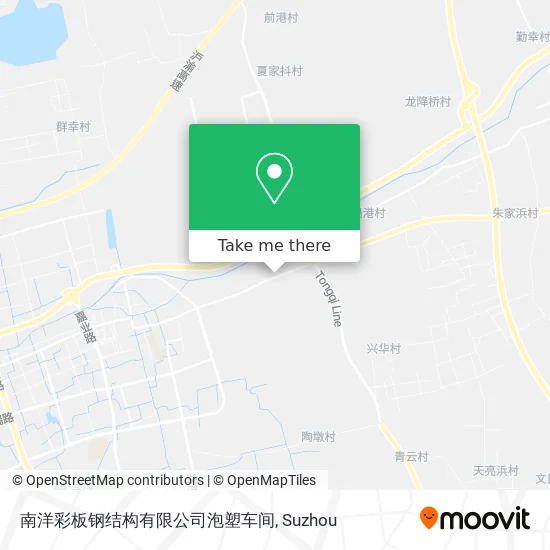 南洋彩板钢结构有限公司泡塑车间 map