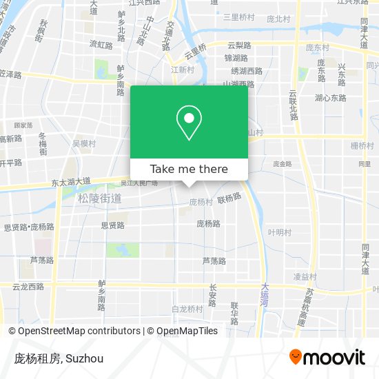 庞杨租房 map
