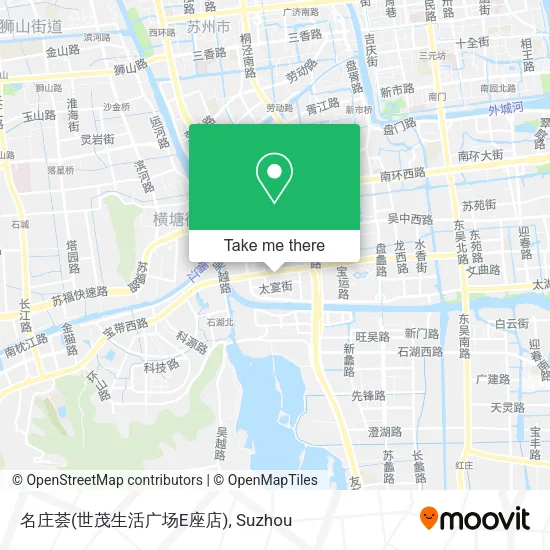 名庄荟(世茂生活广场E座店) map