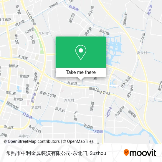 常熟市中利金属装潢有限公司-东北门 map