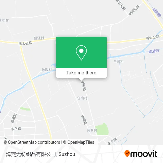 海燕无纺织品有限公司 map