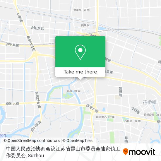 中国人民政治协商会议江苏省昆山市委员会陆家镇工作委员会 map