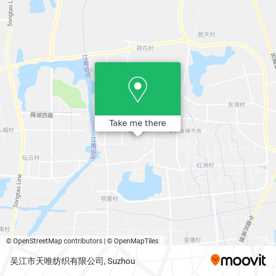 吴江市天唯纺织有限公司 map