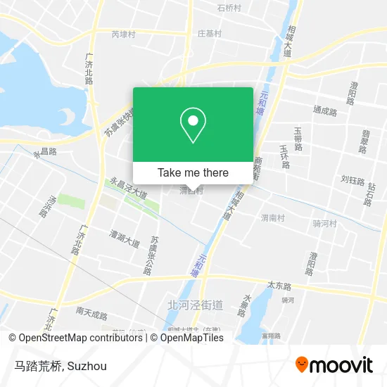 马踏荒桥 map