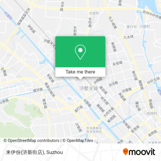 来伊份(浒新街店) map