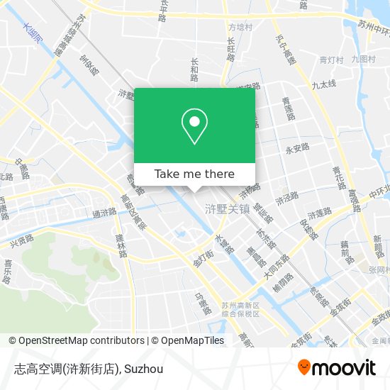 志高空调(浒新街店) map