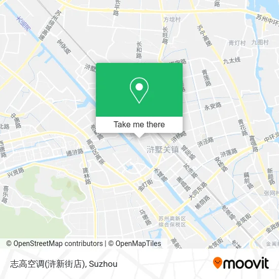 志高空调(浒新街店) map