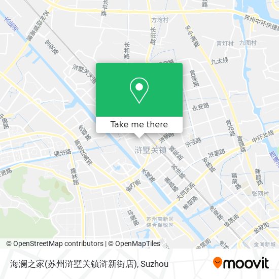 海澜之家(苏州浒墅关镇浒新街店) map