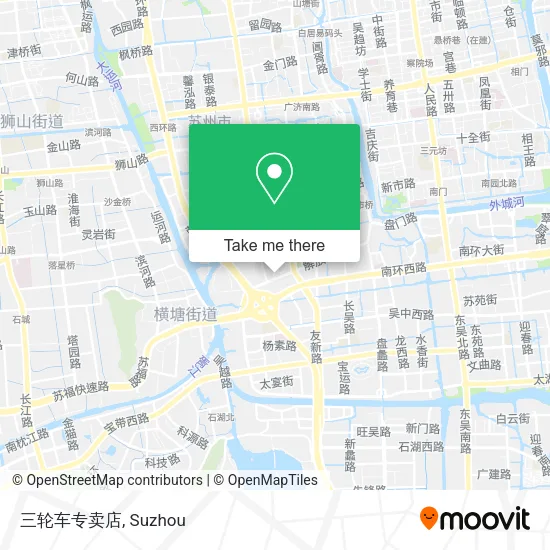 三轮车专卖店 map